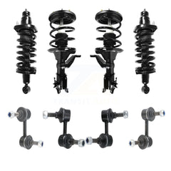 Transit Auto KSS-107860 Suspension Strut and Coil Spring Assembly for 2003-2005 Honda Civic - Front and Rear