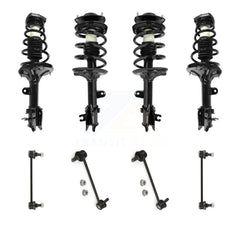 Transit Auto KSS-107861 Suspension Strut and Coil Spring Assembly for 2005-2010 Hyundai Tucson, Kia Sportage - Front and Rear