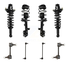 Transit Auto KSS-107865 Suspension Strut and Coil Spring Assembly for 2010 Pontiac Vibe - Front and Rear
