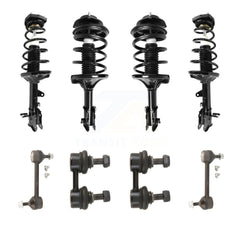 Transit Auto KSS-107866 Suspension Strut and Coil Spring Assembly for 2001-2006 Hyundai Elantra - Front and Rear