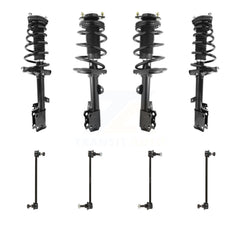 Transit Auto KSS-107868 Suspension Strut and Coil Spring Assembly for 2009-2012 Toyota Venza - Front and Rear