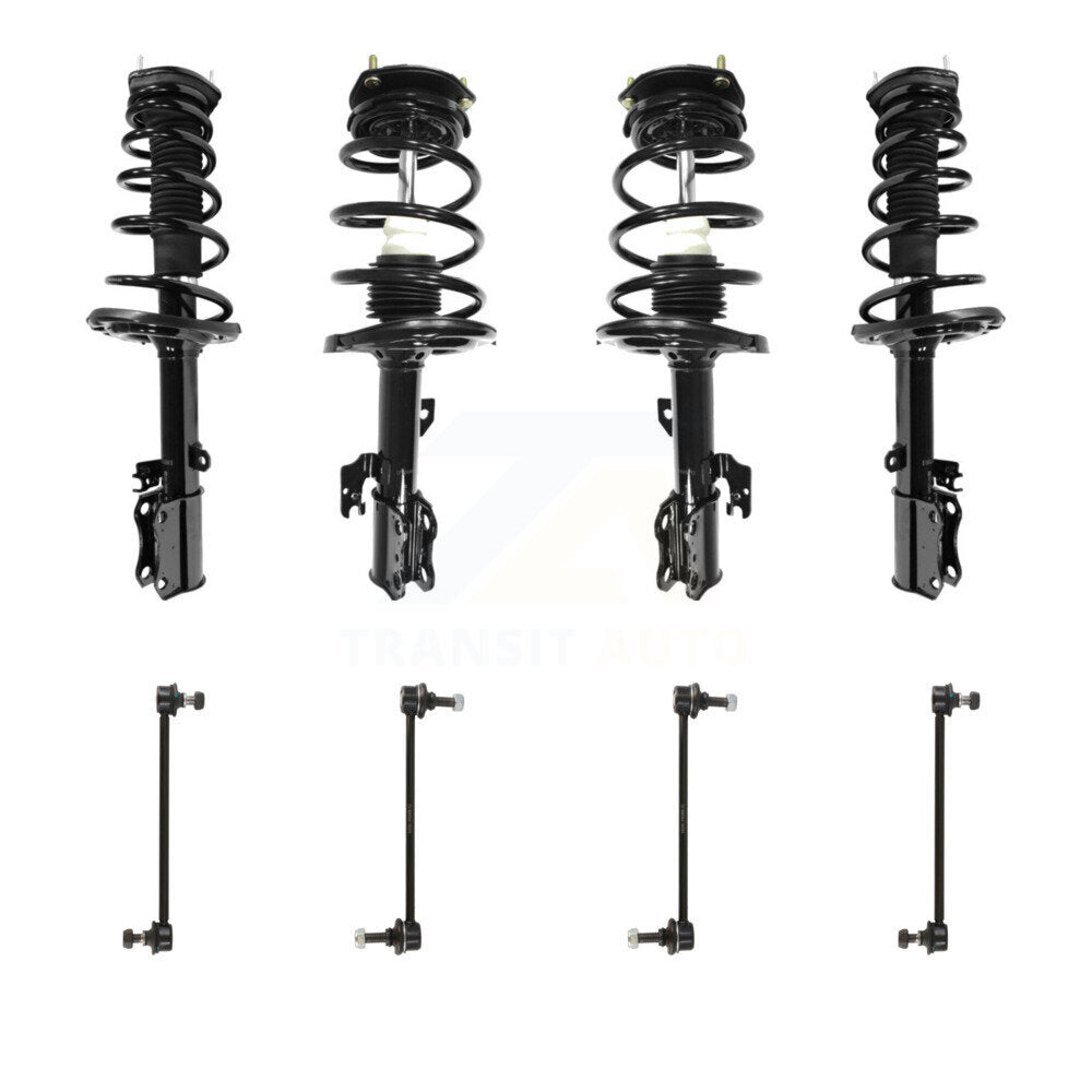 Transit Auto KSS-107871 Suspension Strut and Coil Spring Assembly for 2004-2008 Lexus ES330, Toyota Camry, Toyota Solara - Front and Rear