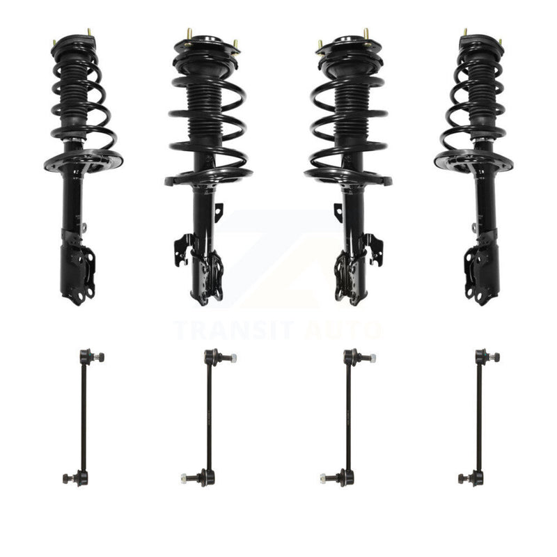 Transit Auto KSS-107872 Suspension Strut and Coil Spring Assembly for 2006 Toyota Avalon - Front and Rear