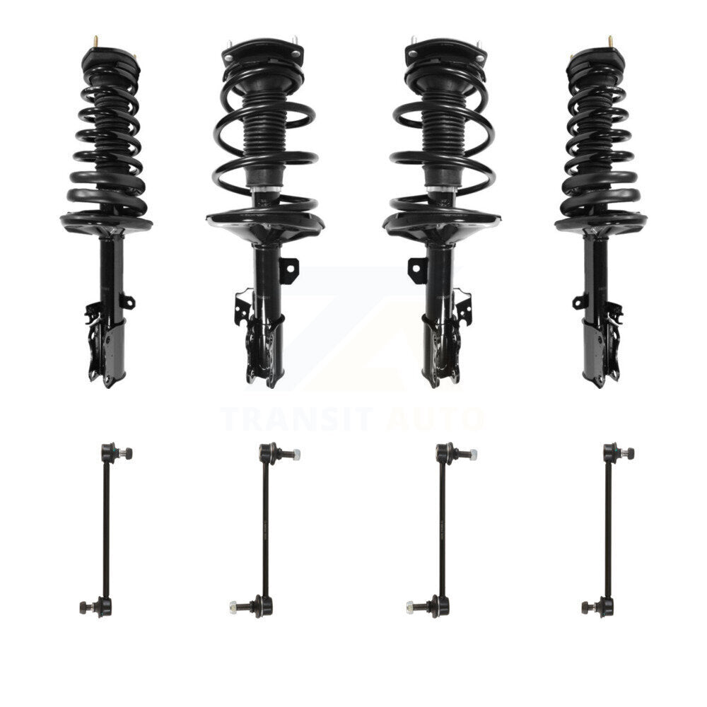 Transit Auto KSS-107873 Suspension Strut and Coil Spring Assembly for 2002-2003 Lexus ES300, Toyota Camry - Front and Rear