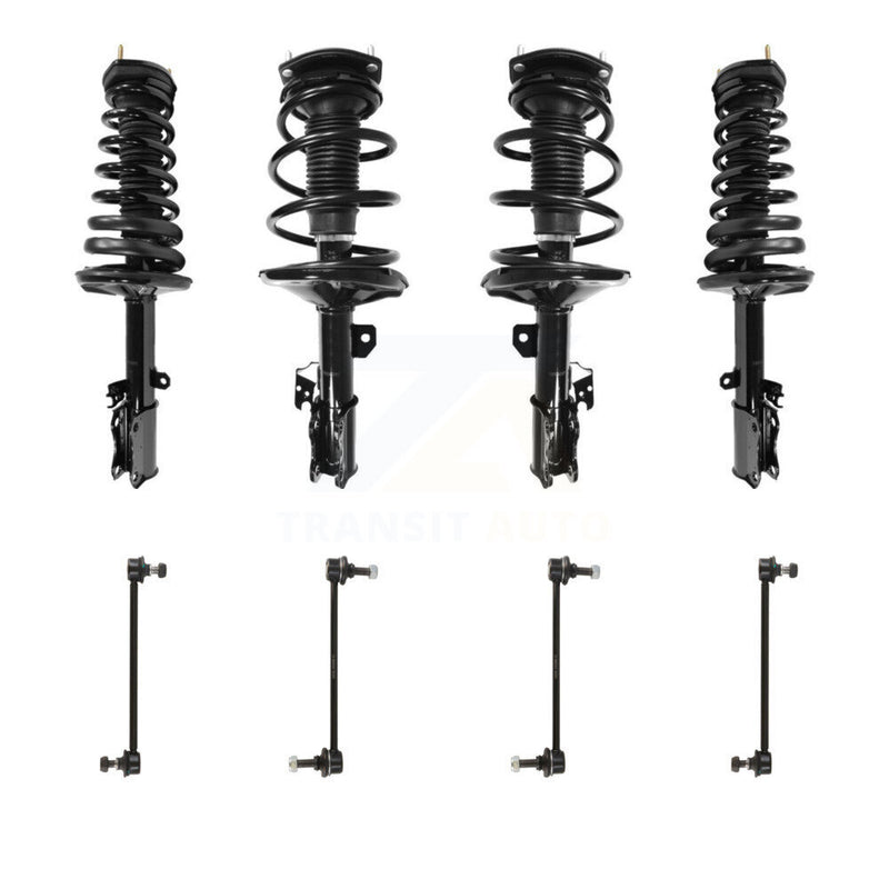 Transit Auto KSS-107873 Suspension Strut and Coil Spring Assembly for 2002-2003 Lexus ES300, Toyota Camry - Front and Rear