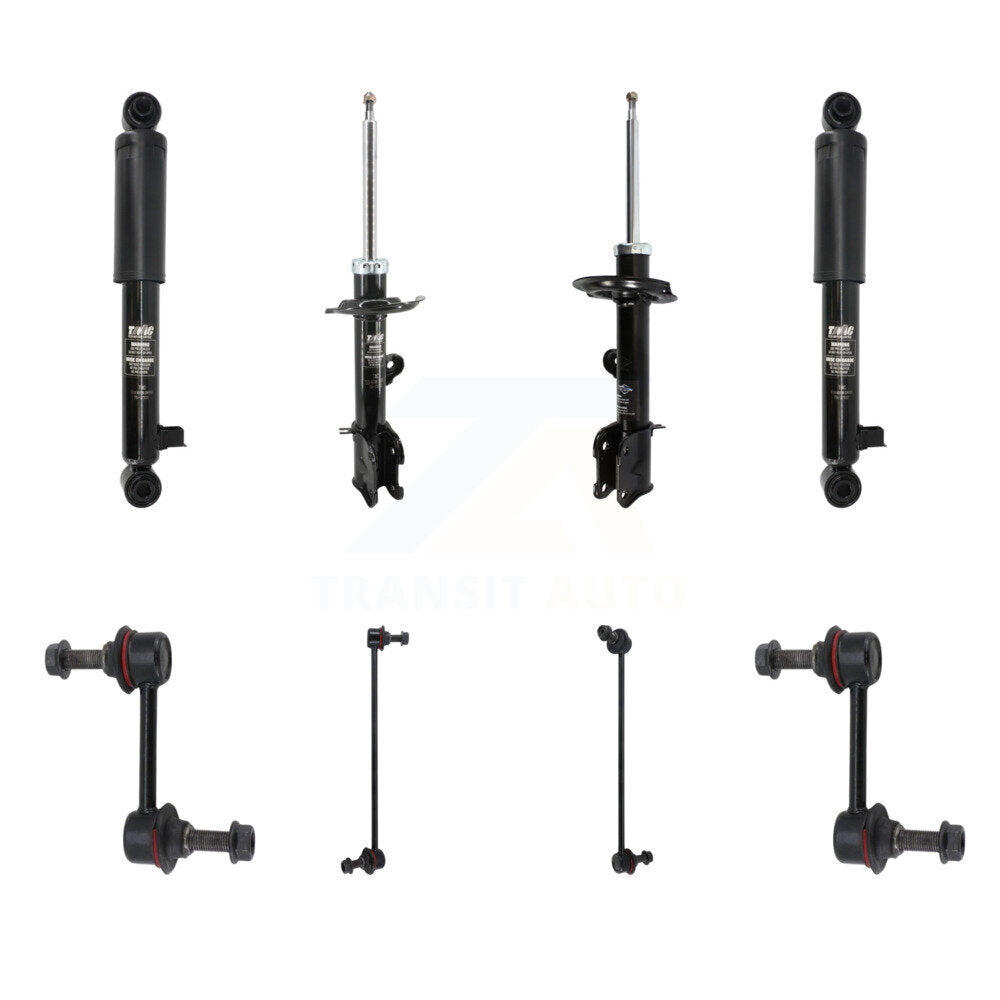 Transit Auto KSS-107918 Suspension Strut for 2010-2013 Kia Sorento, Hyundai Santa Fe - Front and Rear