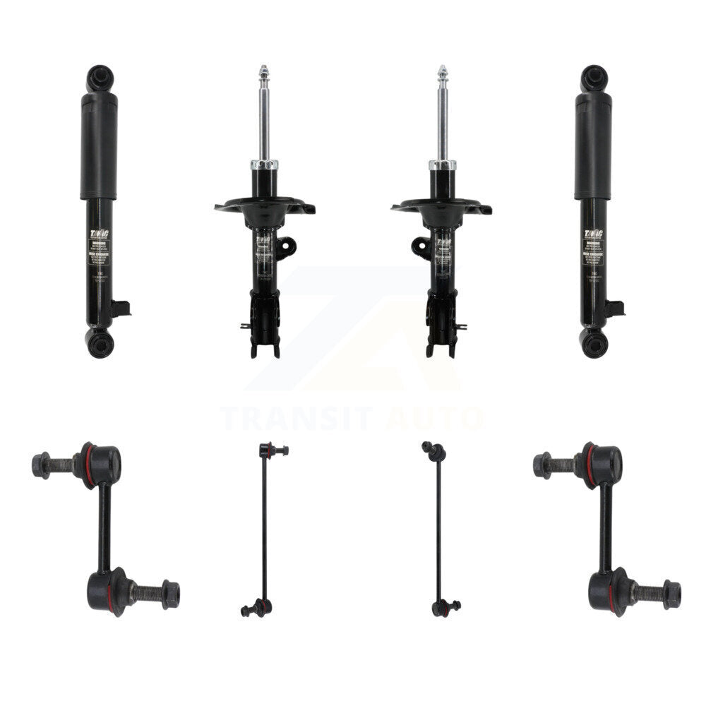 Transit Auto KSS-107923 Suspension Strut for 2007-2009 Hyundai Santa Fe - Front and Rear