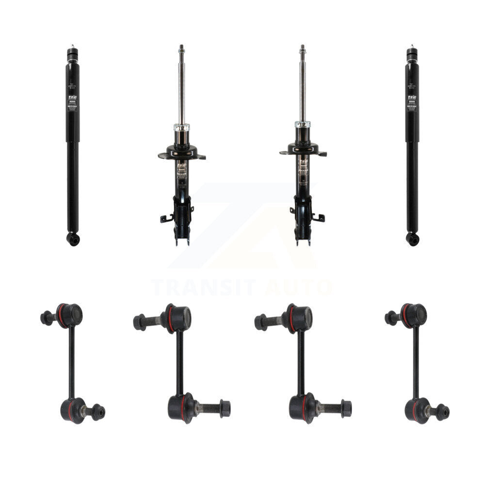 Transit Auto KSS-107933 Suspension Strut for 2011-2015 Ford Edge, Lincoln MKX - Front and Rear