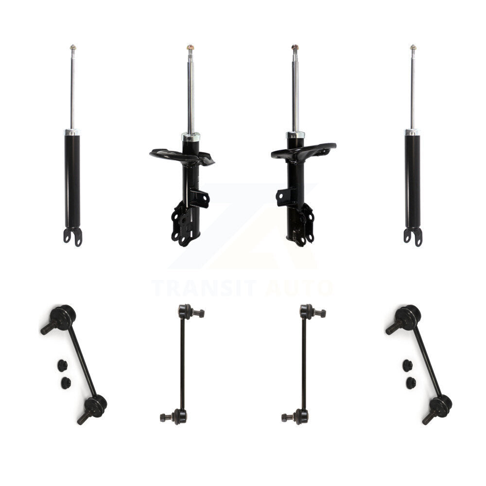 Transit Auto KSS-107972 Suspension Strut for 2007-2010 Hyundai Elantra - Front and Rear