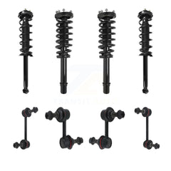 Transit Auto KSS-107979 Suspension Strut and Coil Spring Assembly for 2007-2008 Acura TL - Front and Rear