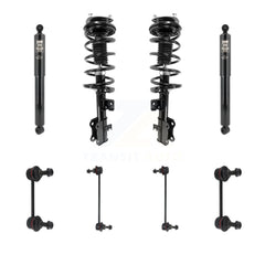 Transit Auto KSS-108249 Suspension Strut and Coil Spring Assembly for 2010-2013 Ford Transit Connect - Front and Rear