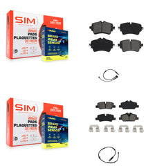 SIM KSW-100002 Disc Brake Pad for 2015-2020 Mini Cooper - Front and Rear