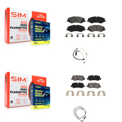 SIM KSW-100012 Disc Brake Pad for 2011 Land Rover Range Rover - Front and Rear