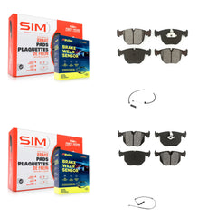 SIM KSW-100044 Disc Brake Pad for 2000-2006 BMW X5 - Front and Rear