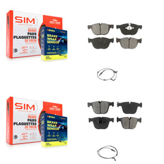 SIM KSW-100051 Disc Brake Pad for 2007-2010 BMW X5, BMW X6 - Front and Rear