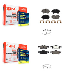 SIM KSW-100054 Disc Brake Pad for 2002-2008 Mini Cooper - Front and Rear