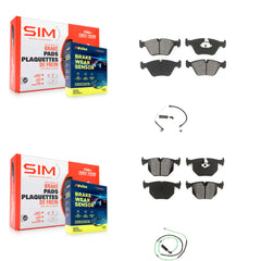 SIM KSW-100070 Disc Brake Pad for 2006-2008 BMW Z4 - Front and Rear