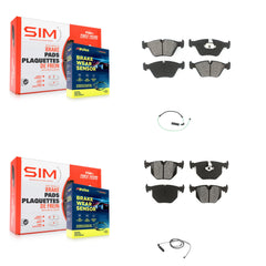 SIM KSW-100099 Disc Brake Pad for 2001-2006 BMW 330Ci, BMW 330i, BMW 330xi - Front and Rear