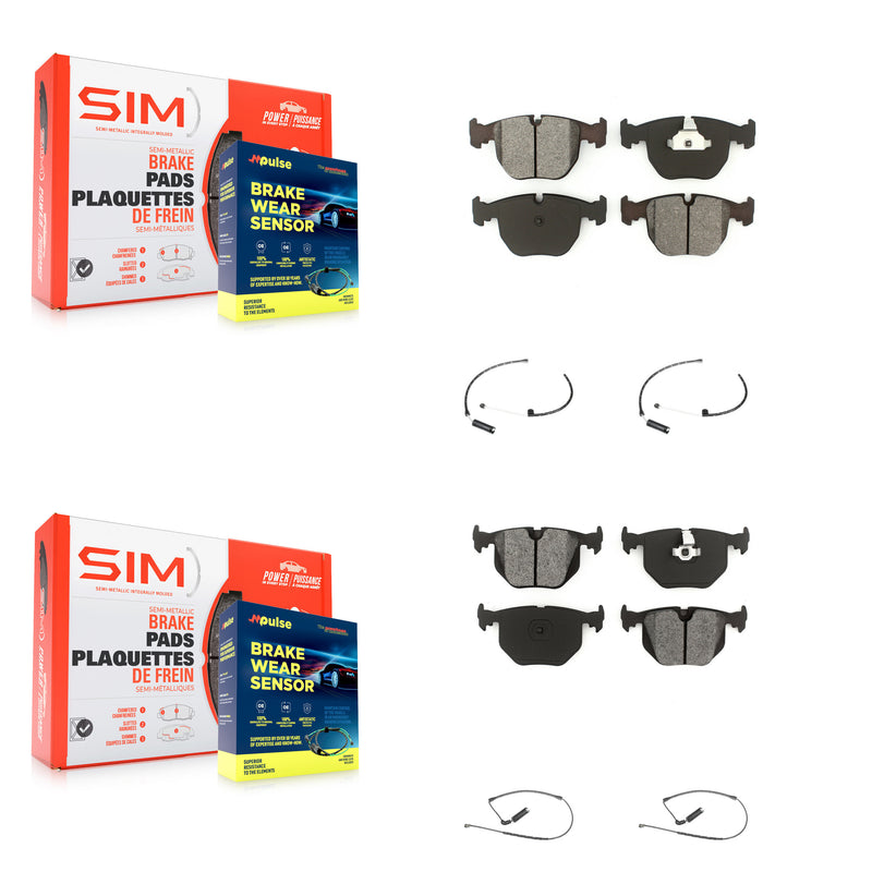 SIM KSW-100105 Disc Brake Pad for 2000-2006 BMW X5 - Front and Rear