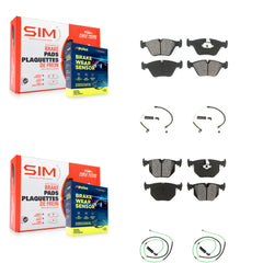 SIM KSW-100116 Disc Brake Pad for 2006-2008 BMW Z4 - Front and Rear