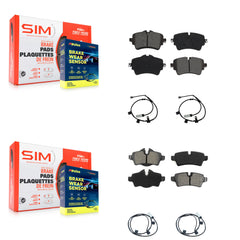 SIM KSW-100119 Disc Brake Pad for 2015 Mini Cooper - Front and Rear