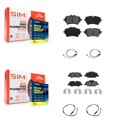 SIM KSW-100120 Disc Brake Pad for 2015-2020 Mini Cooper - Front and Rear