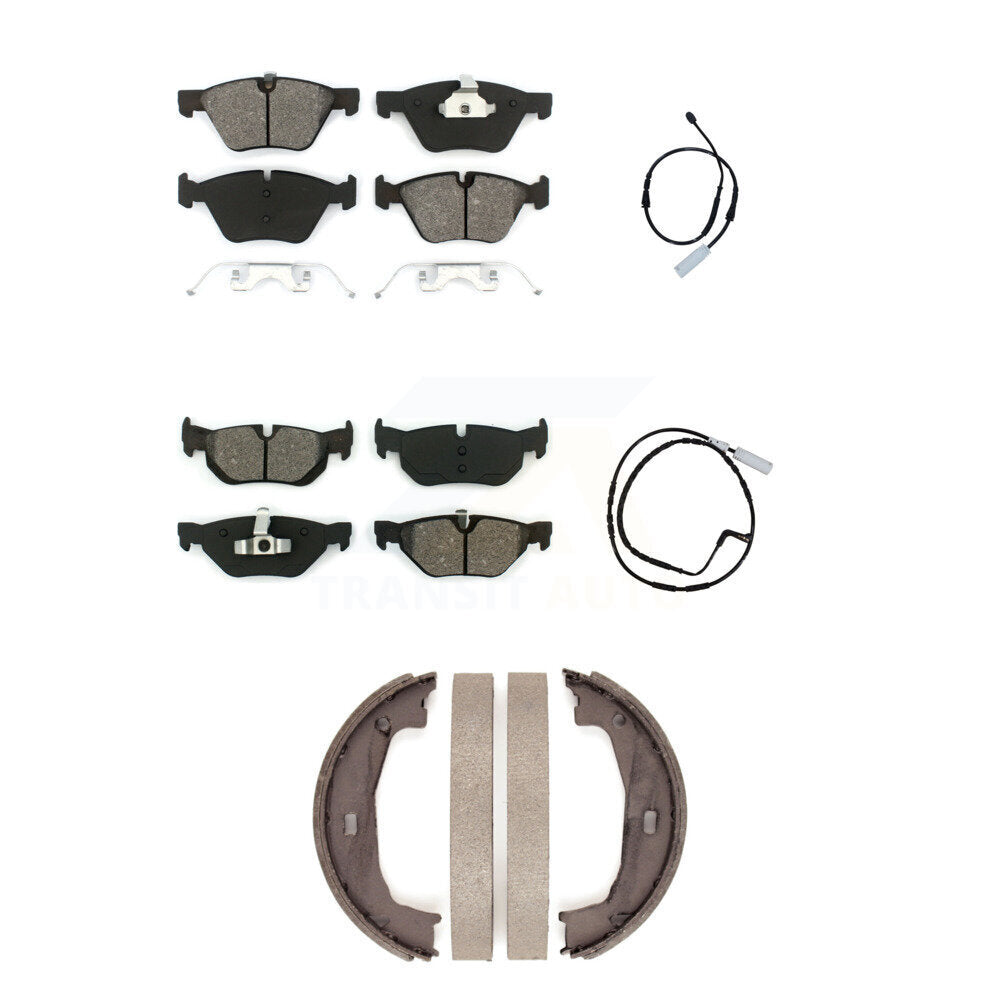 SIM KSW-100205 Disc Brake Pad for 2010-2012 BMW 128i - Front and Rear