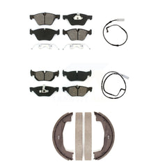 SIM KSW-100209 Disc Brake Pad for 2006-2010 BMW 128i, BMW 328i and More - Front and Rear