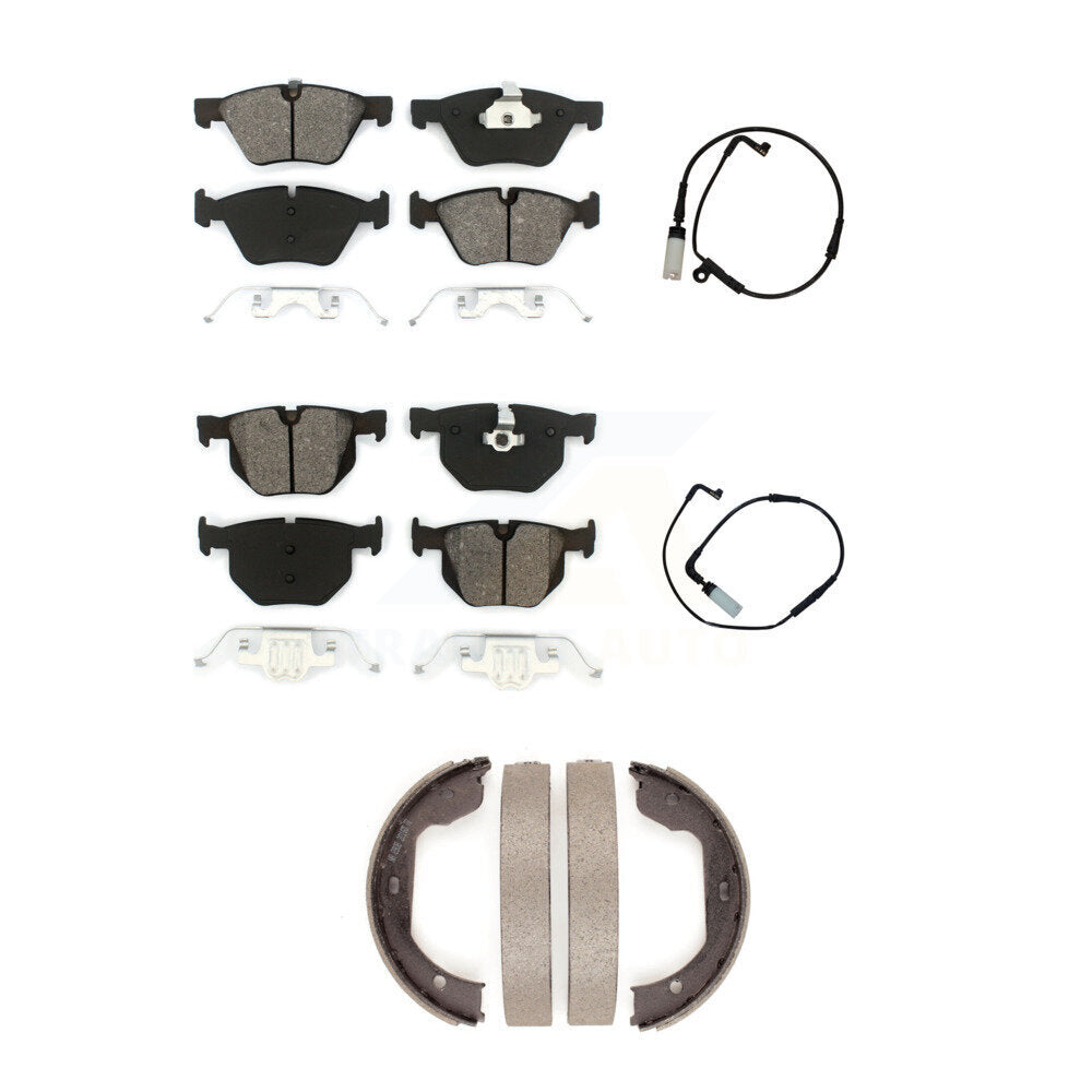 SIM KSW-100210 Disc Brake Pad for 2006-2007 BMW 525i - Front and Rear