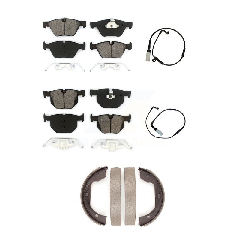 SIM KSW-100210 Disc Brake Pad for 2006-2007 BMW 525i - Front and Rear