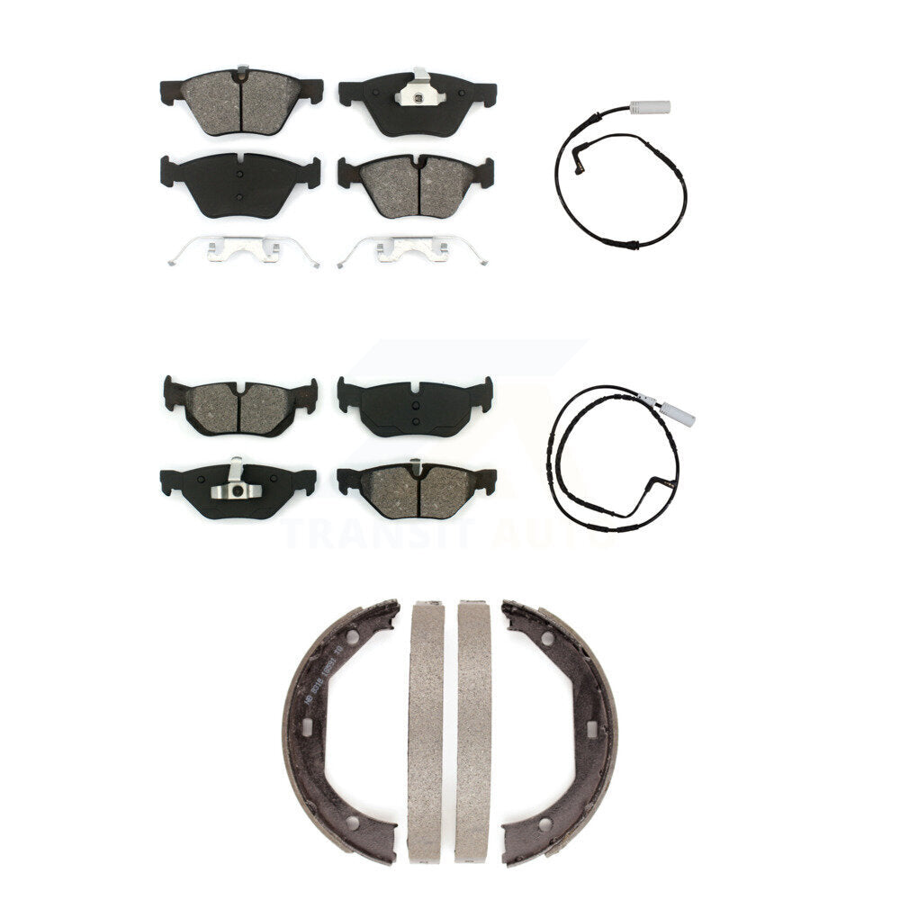 SIM KSW-100213 Disc Brake Pad for 2007 BMW 328i - Front and Rear