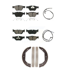 SIM KSW-100213 Disc Brake Pad for 2007 BMW 328i - Front and Rear