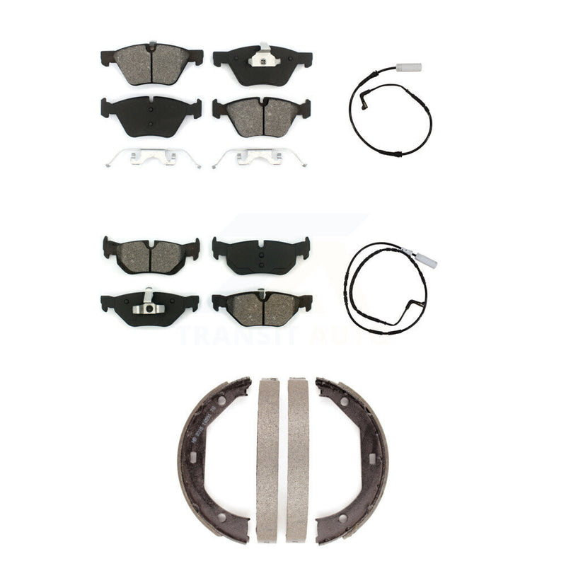 SIM KSW-100213 Disc Brake Pad for 2007 BMW 328i - Front and Rear