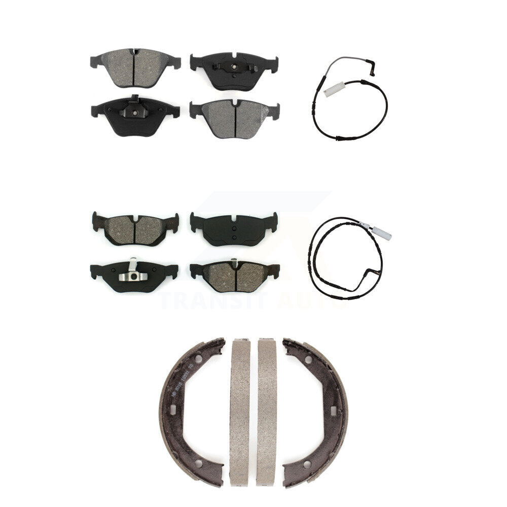 SIM KSW-100214 Disc Brake Pad for 2009-2010 BMW 328i - Front and Rear