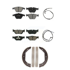 SIM KSW-100215 Disc Brake Pad for 2008 BMW 328i - Front and Rear