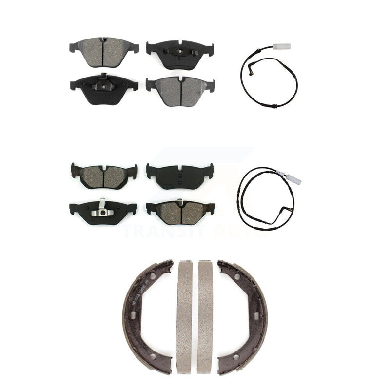 SIM KSW-100215 Disc Brake Pad for 2008 BMW 328i - Front and Rear