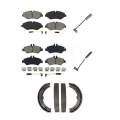SIM KSW-100217 Disc Brake Pad for 2007-2018 Mercedes-Benz Sprinter 2500, Dodge Sprinter 2500, Freightliner Sprinter 2500 - Front and Rear