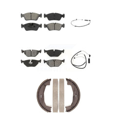 SIM KSW-100223 Disc Brake Pad for 2003-2008 BMW Z4 - Front and Rear