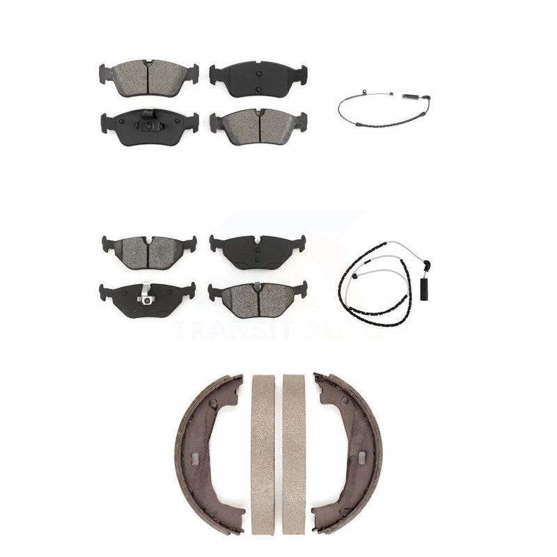 SIM KSW-100223 Disc Brake Pad for 2003-2008 BMW Z4 - Front and Rear