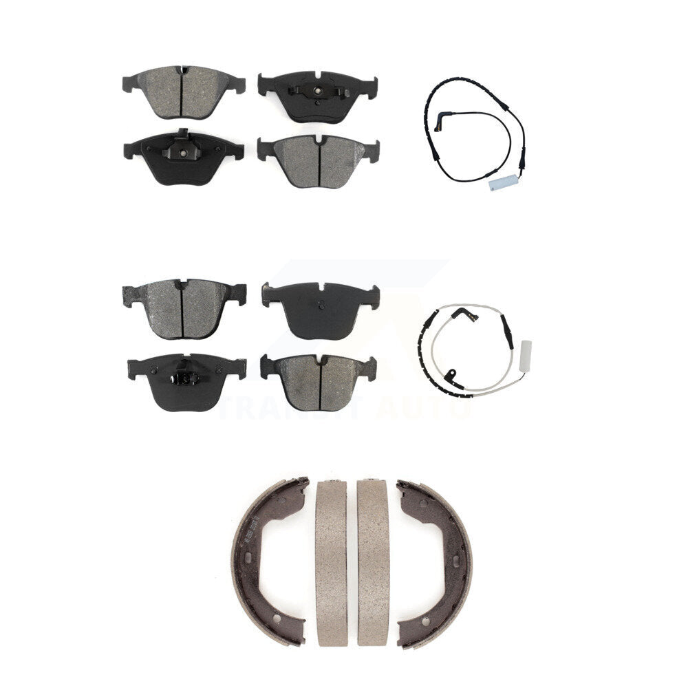 SIM KSW-100228 Disc Brake Pad for 2002-2008 BMW 750i, BMW 750Li and More - Front and Rear