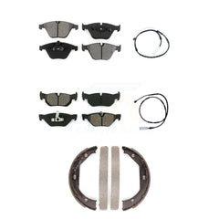 SIM KSW-100230 Disc Brake Pad for 2012 BMW 328i xDrive - Front and Rear