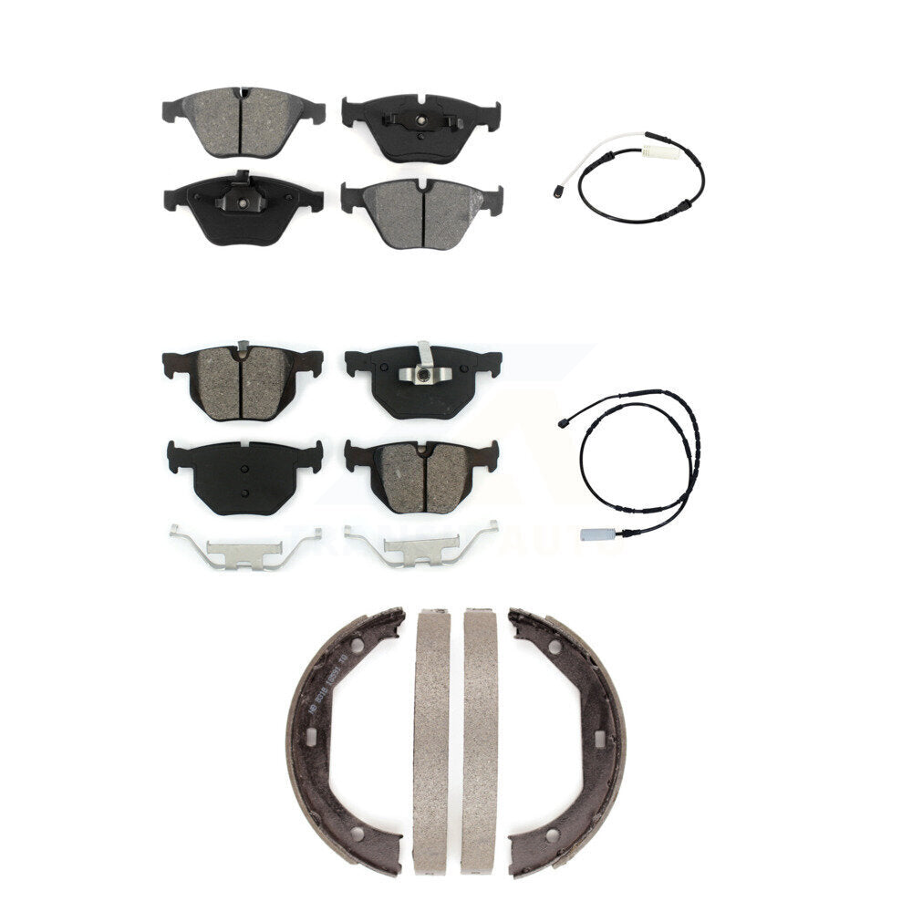 SIM KSW-100231 Disc Brake Pad for 2011-2013 BMW 335i, BMW 335d, BMW 335is - Front and Rear