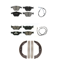 SIM KSW-100234 Disc Brake Pad for 2013-2015 BMW X1 - Front and Rear