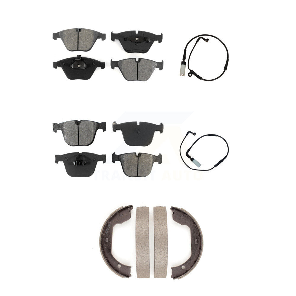 SIM KSW-100235 Disc Brake Pad for 2004-2010 BMW 550i, BMW 645Ci, BMW 545i - Front and Rear