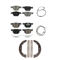 SIM KSW-100236 Disc Brake Pad for 2007-2010 BMW 335d, BMW 335i - Front and Rear