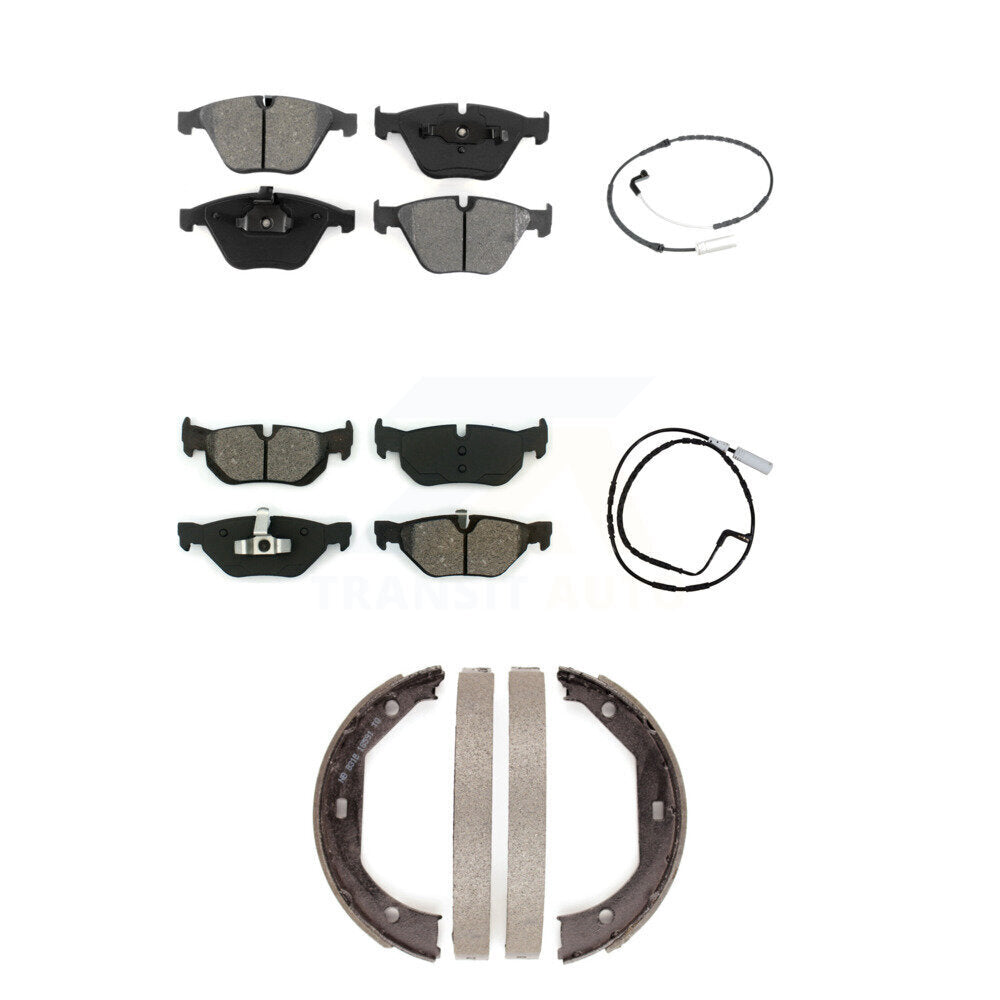 SIM KSW-100238 Disc Brake Pad for 2009-2010 BMW 328i xDrive - Front and Rear