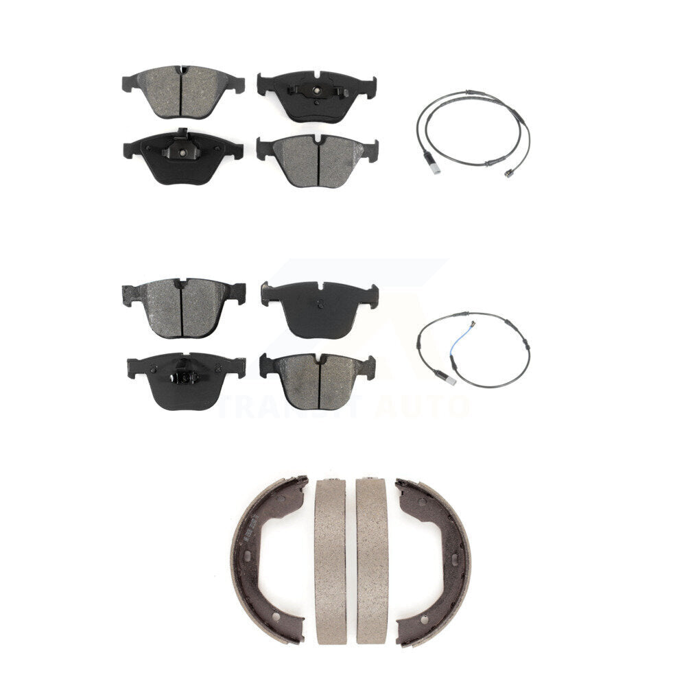 SIM KSW-100240 Disc Brake Pad for 2010 BMW 535i - Front and Rear