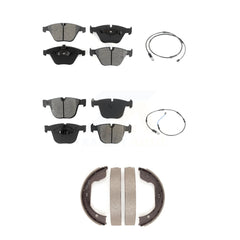 SIM KSW-100240 Disc Brake Pad for 2010 BMW 535i - Front and Rear