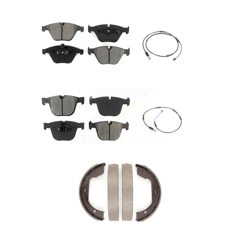 SIM KSW-100240 Disc Brake Pad for 2010 BMW 535i - Front and Rear