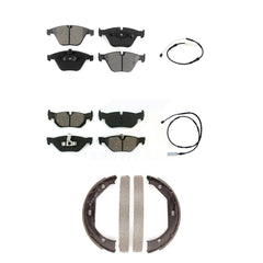 SIM KSW-100241 Disc Brake Pad for 2011-2013 BMW 328i, BMW 328i xDrive - Front and Rear